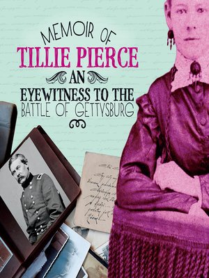 cover image of Memoir of Tillie Pierce